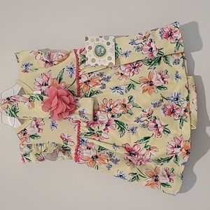 First Impressions 2 piece dress with matching headband